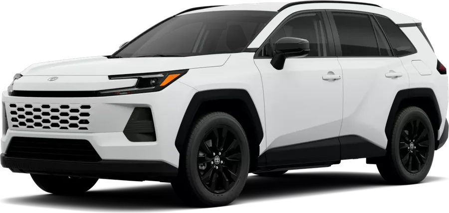 Toyota RAV4 XLE Premium Híbrida 2026 blanca, la unidad en stock